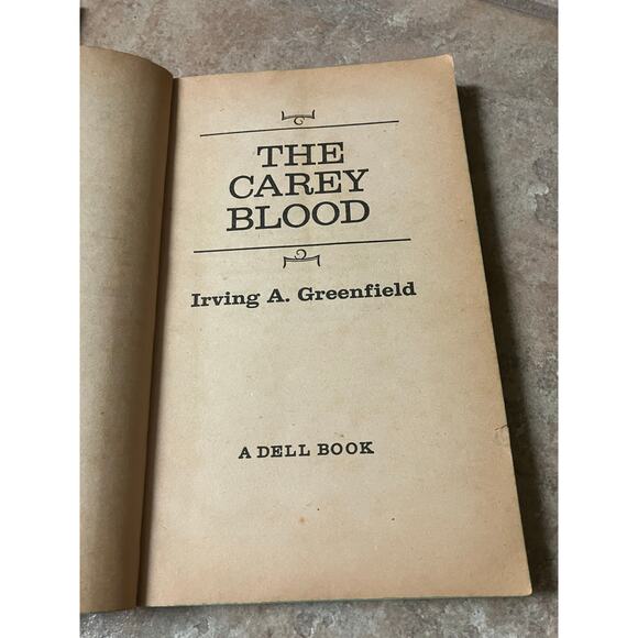 Buffalo Run CAREY BLOOD Western Lot of (2) COBURN Greenfield Vintage Paperback - Picture 8 of 9